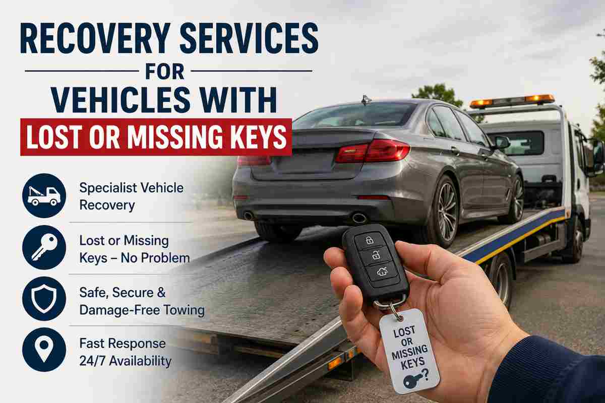 Recovery Services for Vehicles With Lost or Missing Keys